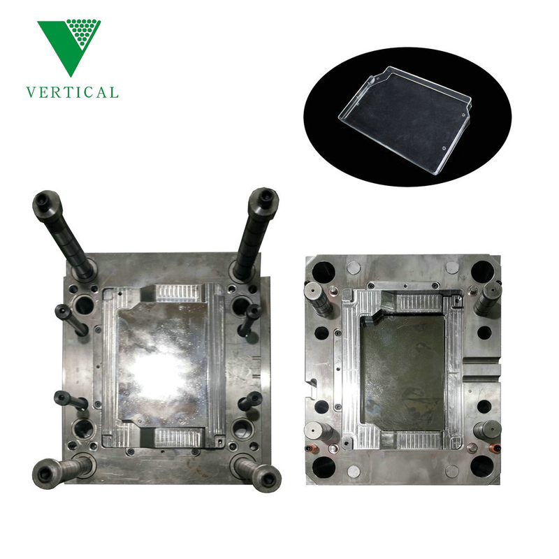 Transparent plastic mold general store shelf tray trapezoidal square goods tray mold injection