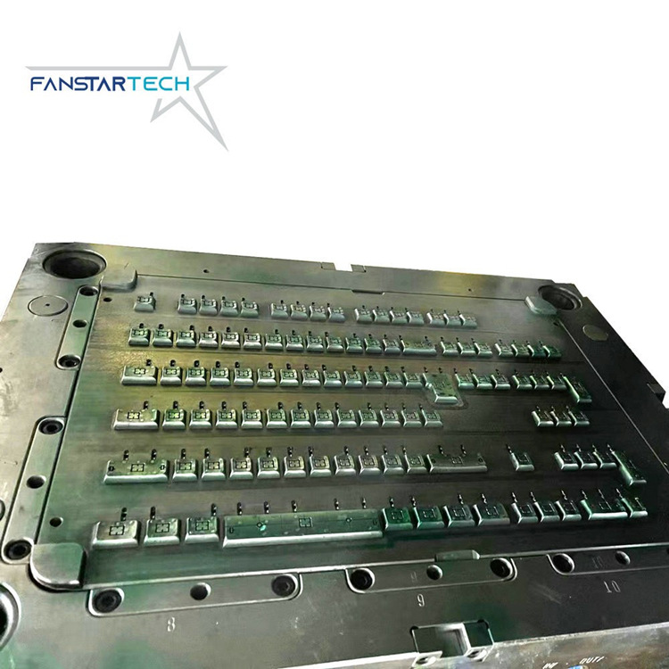 Injection mold opening steps process