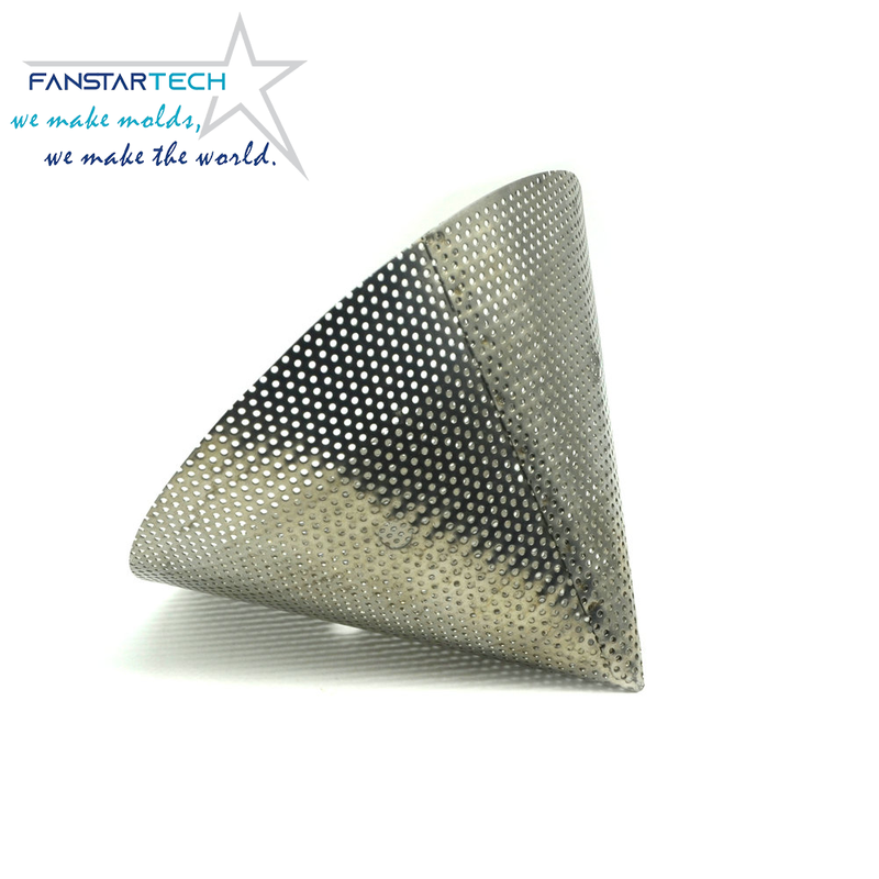 Injection Molding Machine Parts Plastic Dryer Dryer Screen Stainless Steel Funnel Filter Cross Tip Net