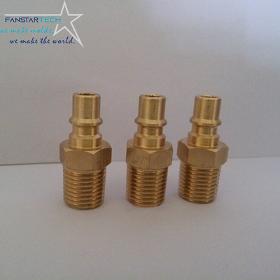 Mould temperature machine brass water nozzle 2 points external male head water pipe open quick joint thickened Made in China